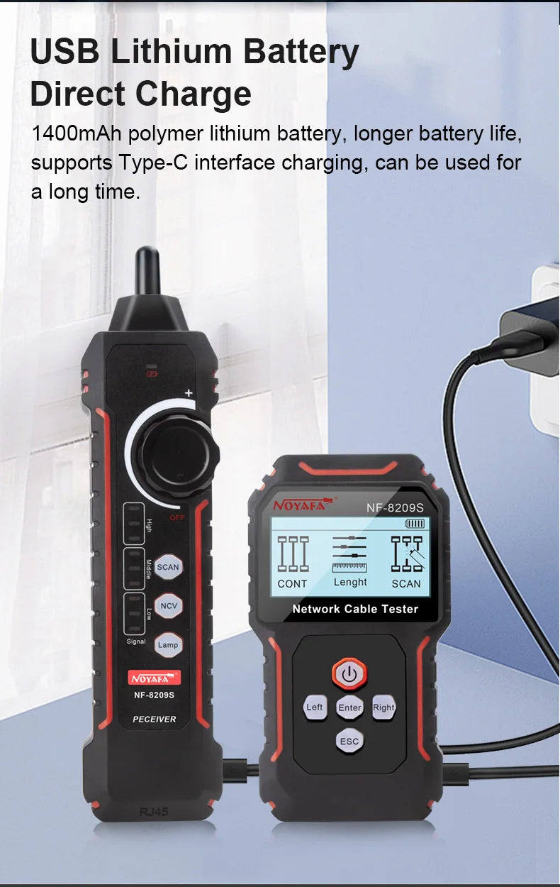 NOYAFA NF-8209S Network Cable Tracker