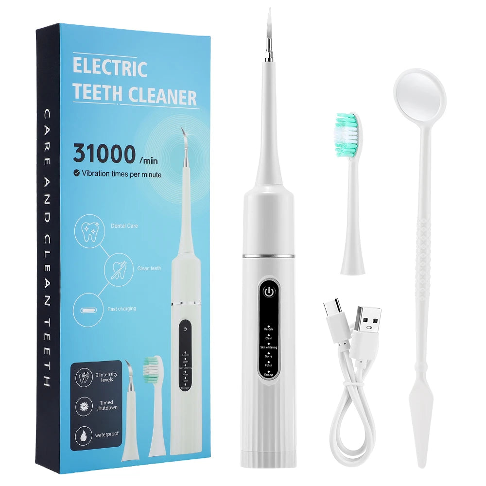 Ultrasonic Tooth Cleaner & Electric Whitening Scaler