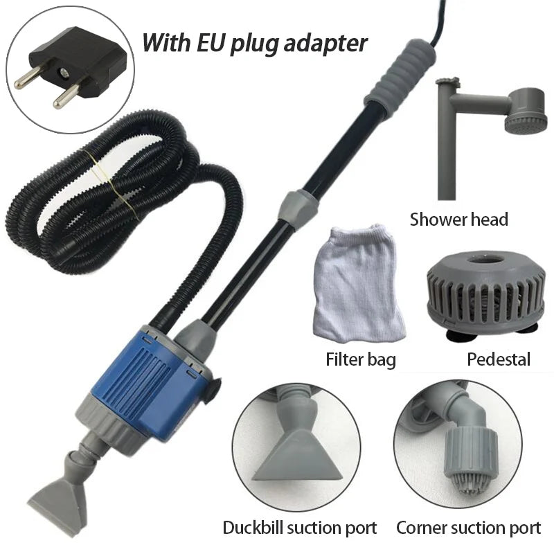 20W/28W Electric Aquarium Water Changer & Gravel Cleaner