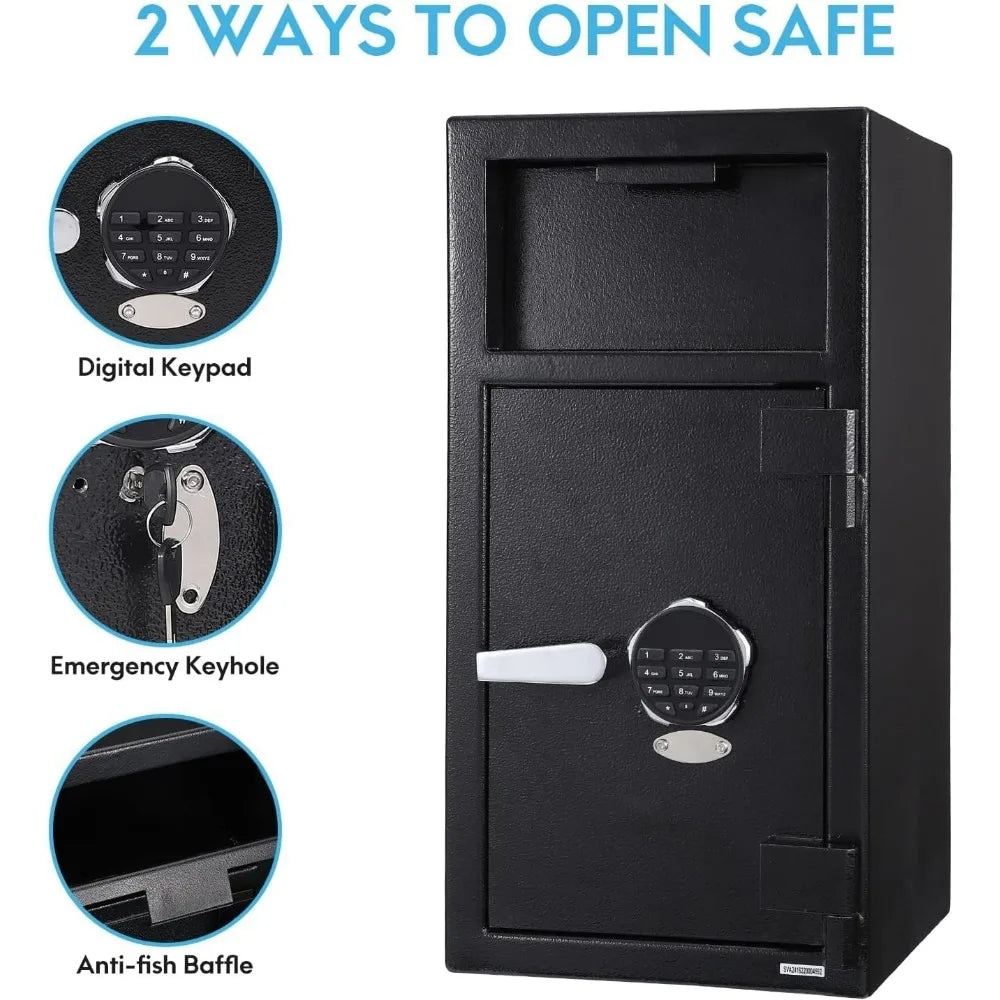 Heavy Duty Drop Slot Safe with Digital Keypad