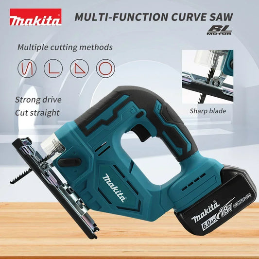 Makita DJV182Z 18V Cordless Brushless Jigsaw with Barrel Grip