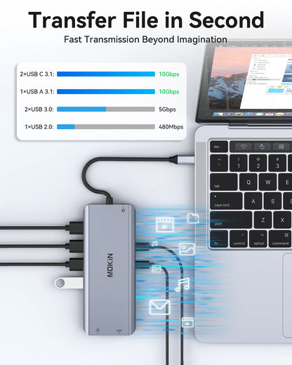 MOKiN USB-C Hub Adapter