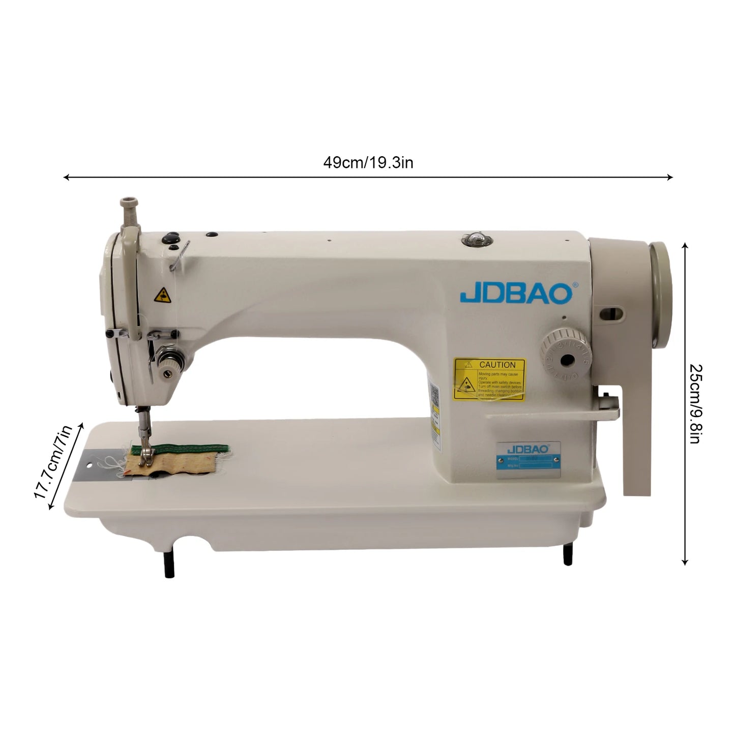 550W Industrial Upholstery Sewing Machine with Motor
